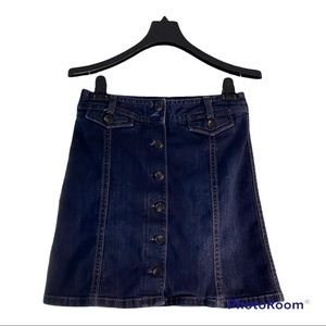 Ann Taylor Petite Jean Skirt